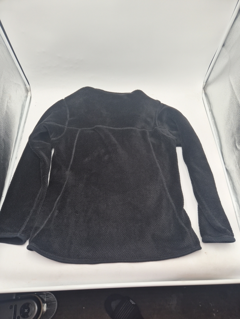 Patagonia Black Quarter-Zip Fleece Pullover - Picture 5 of 8